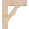Ekena Millwork Funston Block Smooth Bracket, Douglas Fir, 5 1/2"W x 24"D x 28"H BKT06X24X28FST05SDF - alternate 2